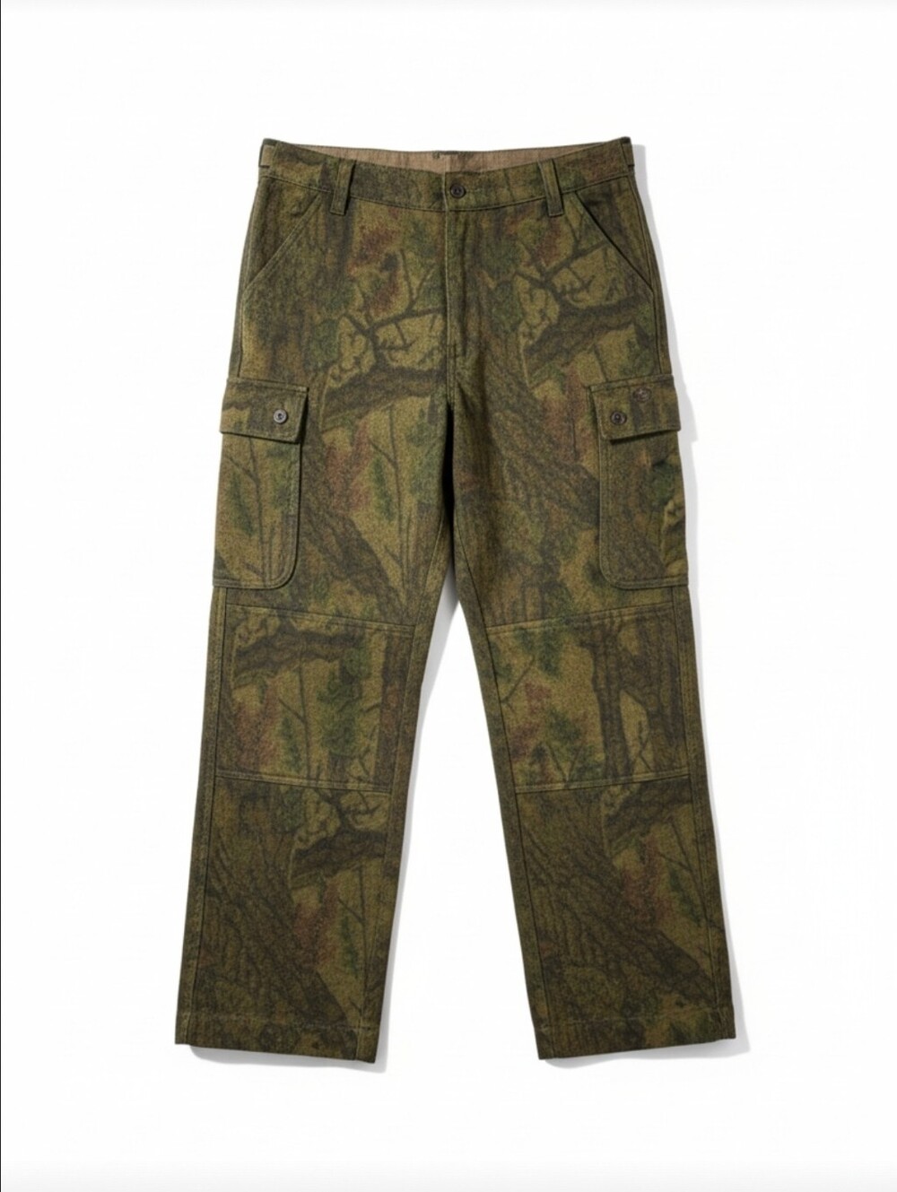 Columbia Sportswear Mens Heavyweight Wool Blend Camo Hunting Pants Size 32